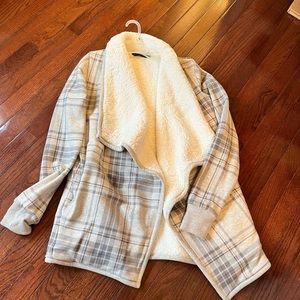 A&F Sherpa lined jacket
